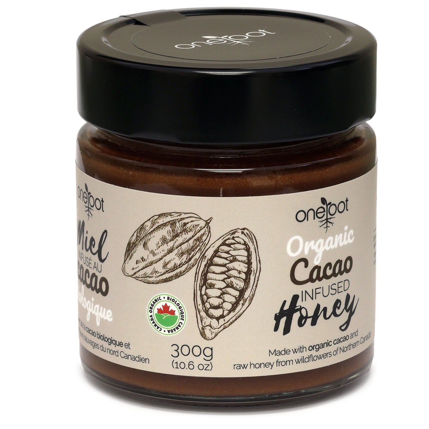 Miel Infusé au Cacao Bio - 300g
