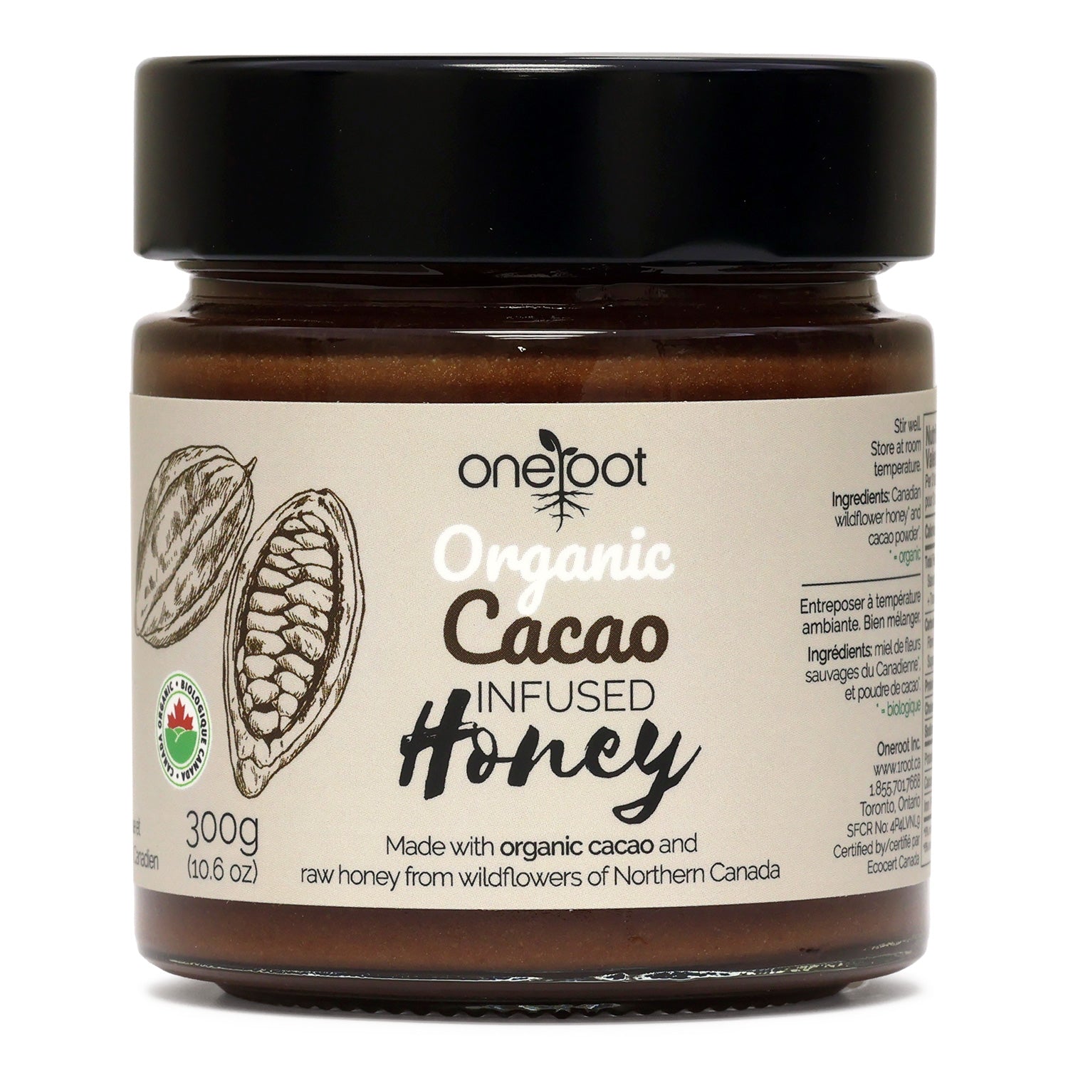 Miel Infusé au Cacao Bio - 300g