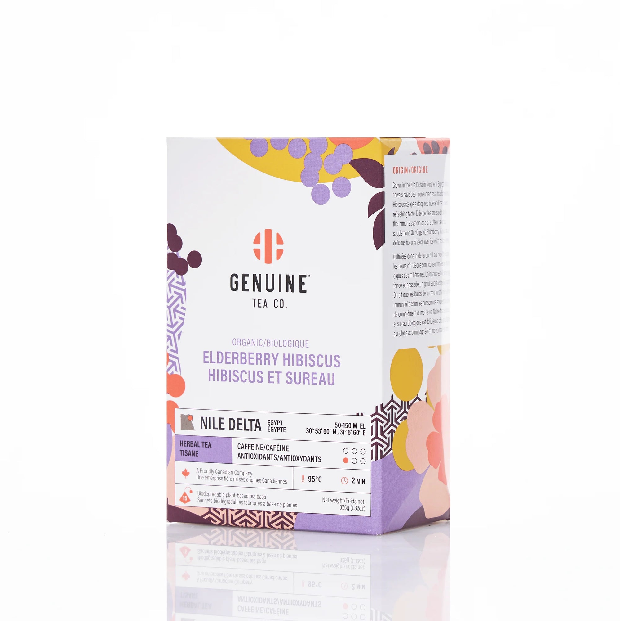 Genuine Tea - Organic Elderberry Hibiscus