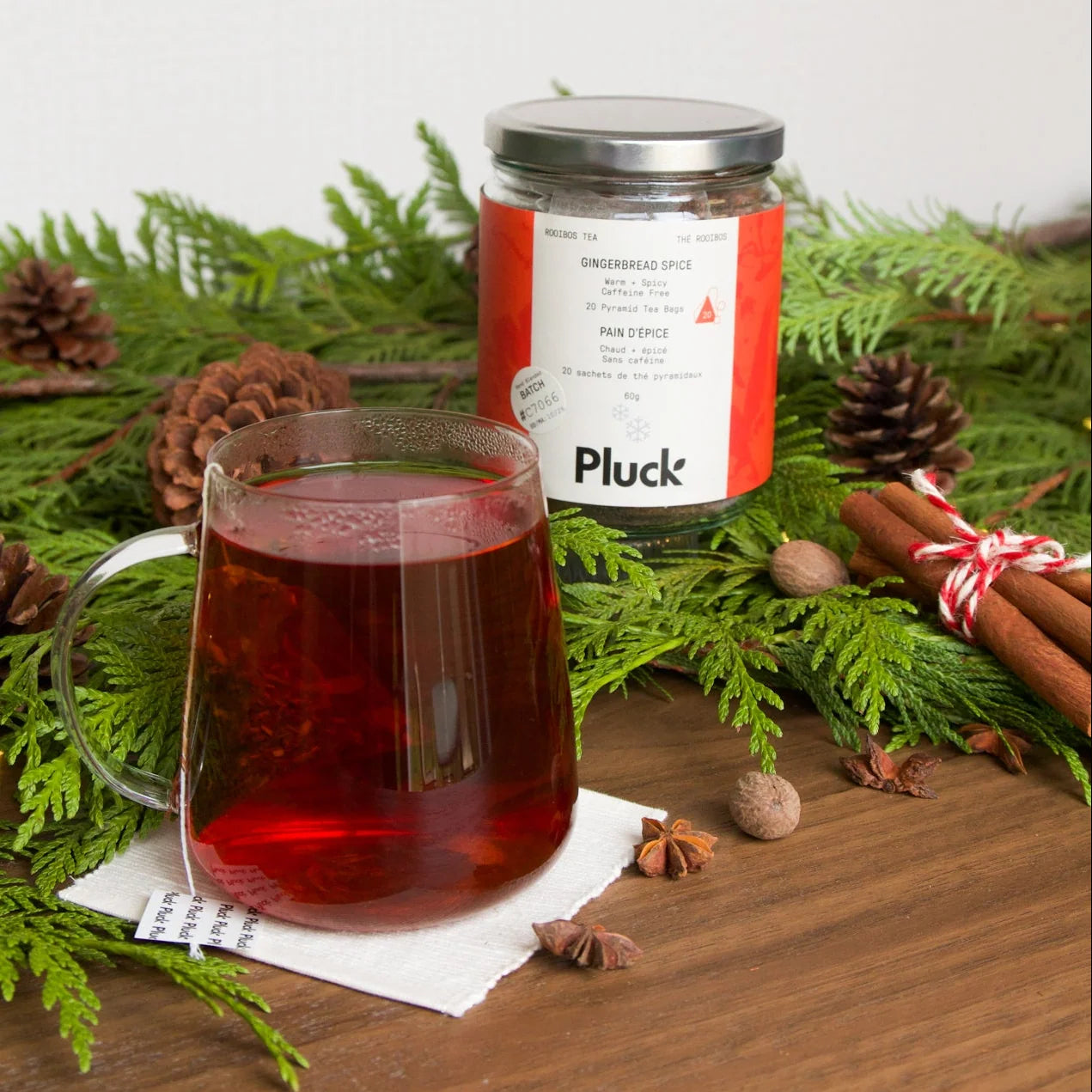 Pluck Tea - Gingerbread Spice (30 tea bags)
