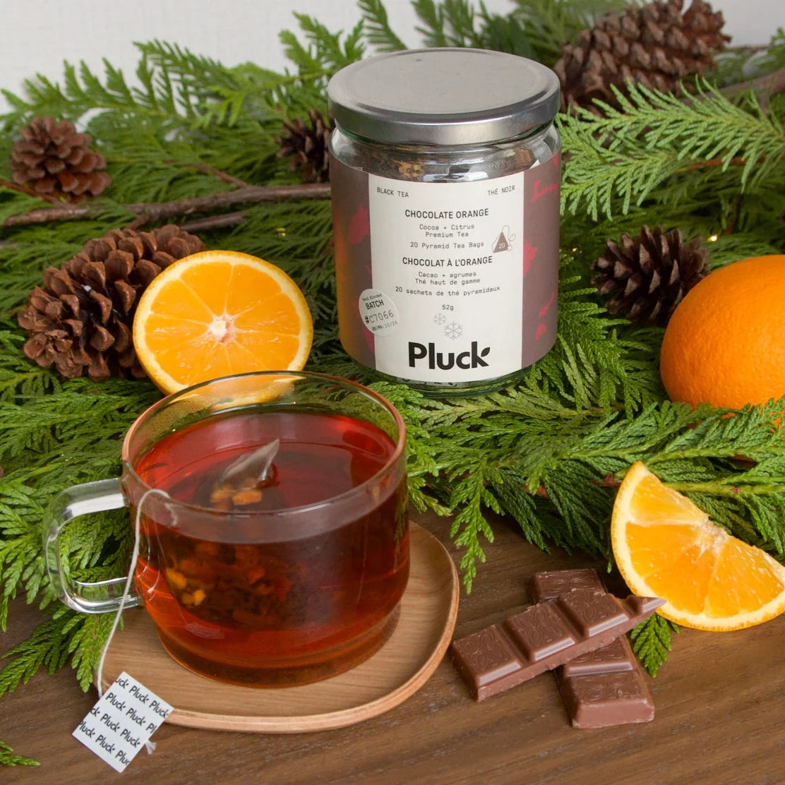Pluck Tea - Chocolate Orange (30 tea bags)