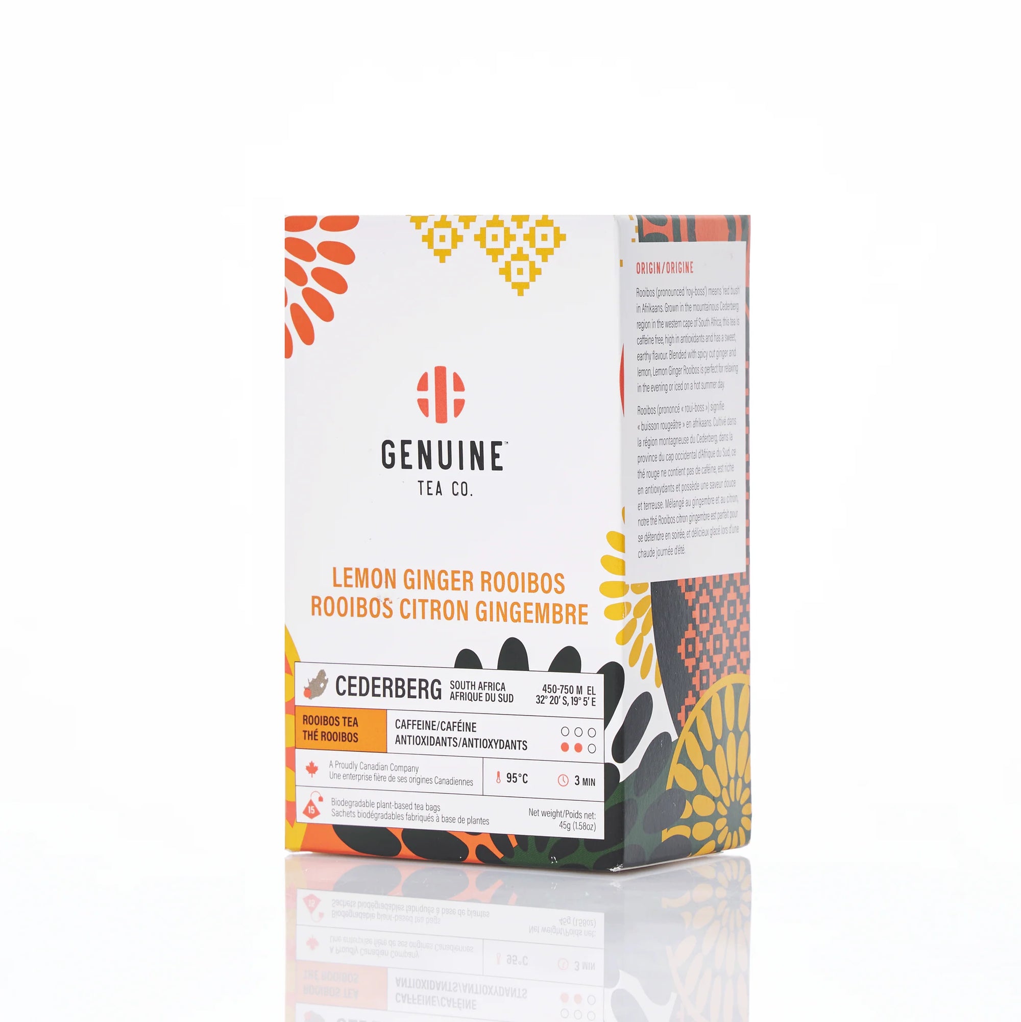 Genuine Tea - Lemon Ginger Rooibos