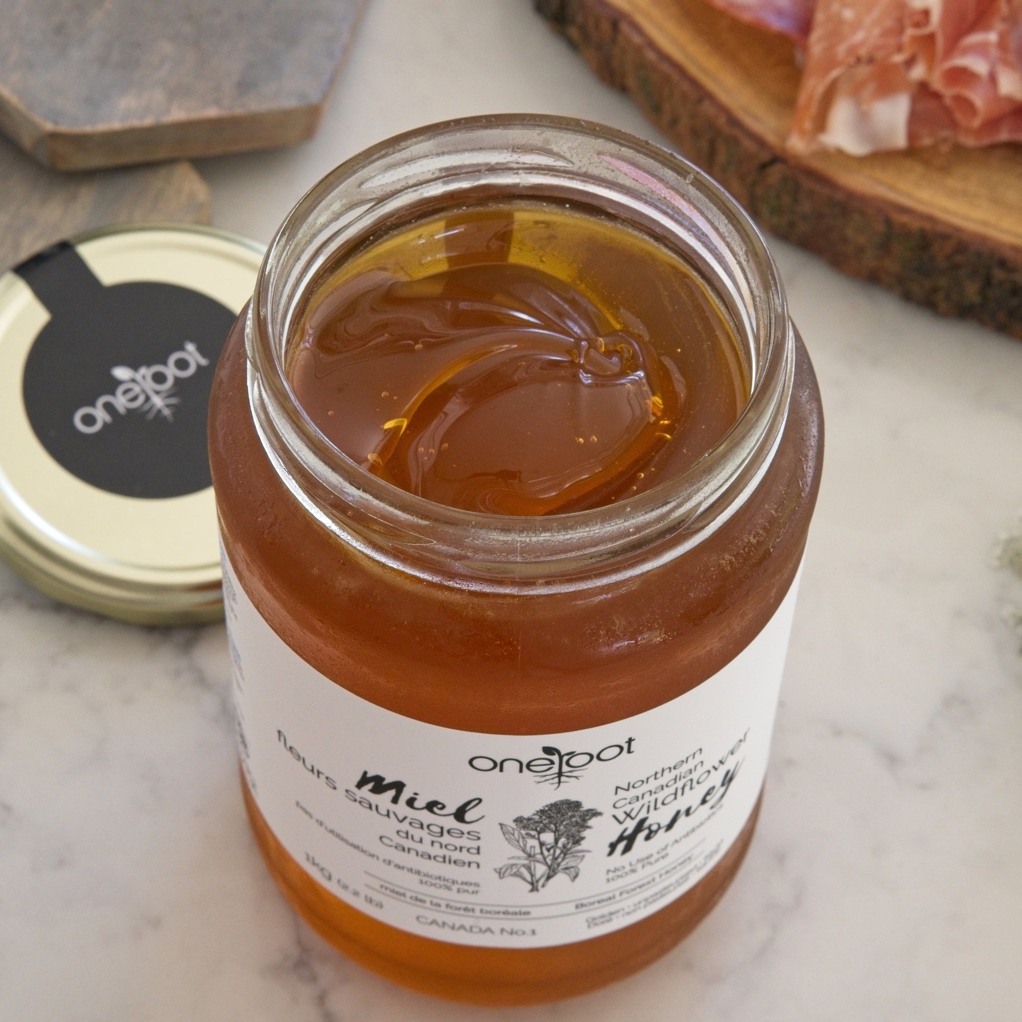 Natural Boreal Forest Wildflower Honey Liquid - 1kg (2.2lb)