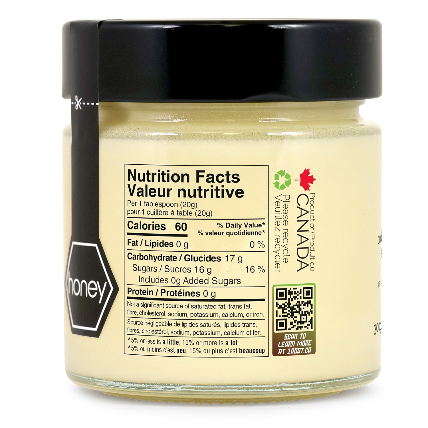 Miel de Fleurs Sauvages Brut et Biologique - 300g