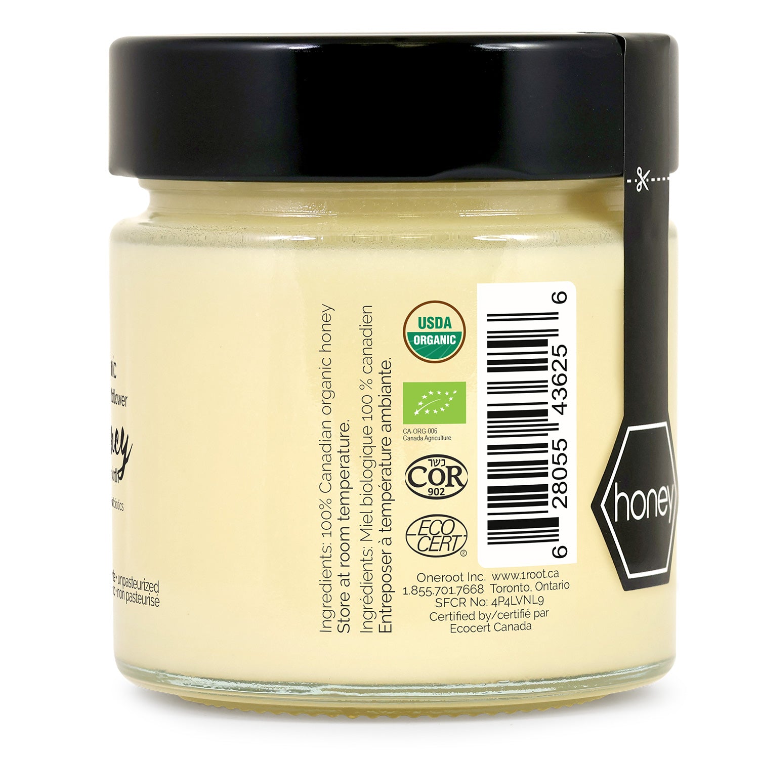 Miel de Fleurs Sauvages Brut et Biologique - 300g