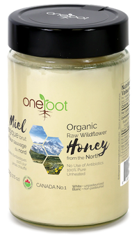 Organic Raw Wildflower Honey - 500g (17.6oz)