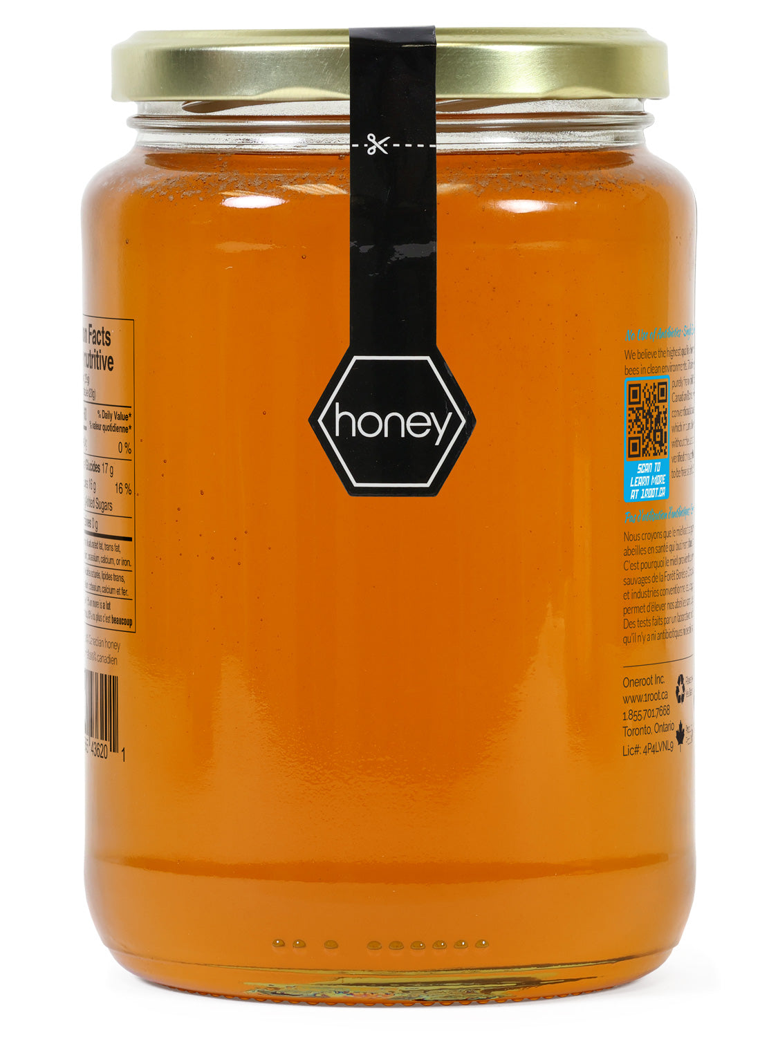 Natural Boreal Forest Wildflower Honey Liquid - 1kg
