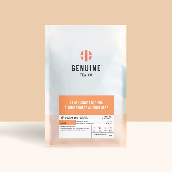 Genuine Tea - Rooibos au citron et au gingembre
