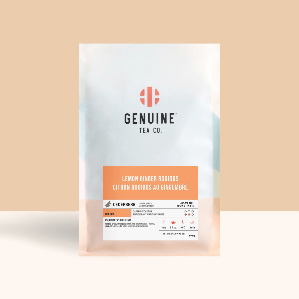Genuine Tea - Lemon Ginger Rooibos