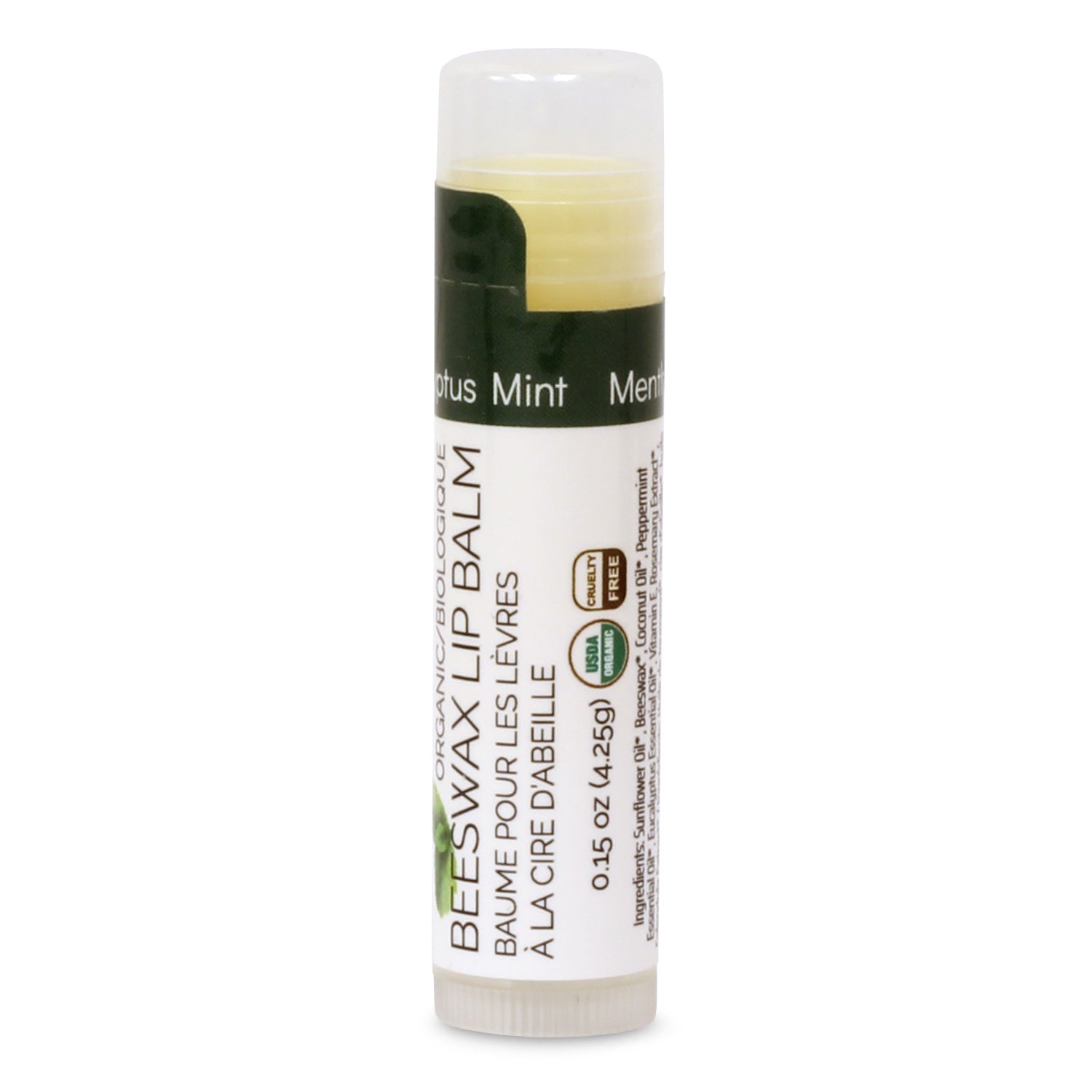 100% Organic Beeswax Lip Balm