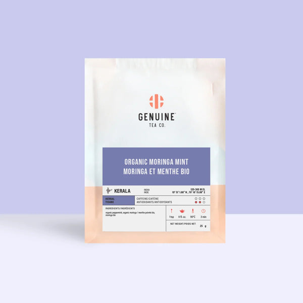 Genuine Tea - Menthe et moringa biologiques
