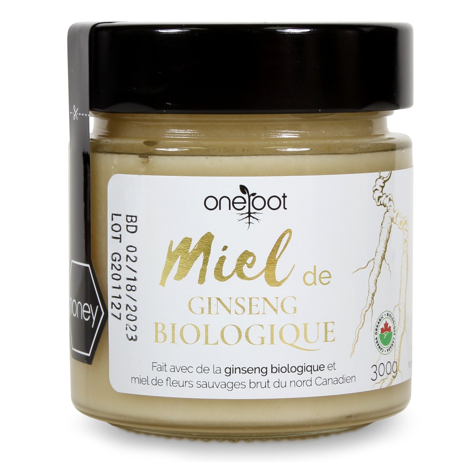 Organic Ginseng Honey