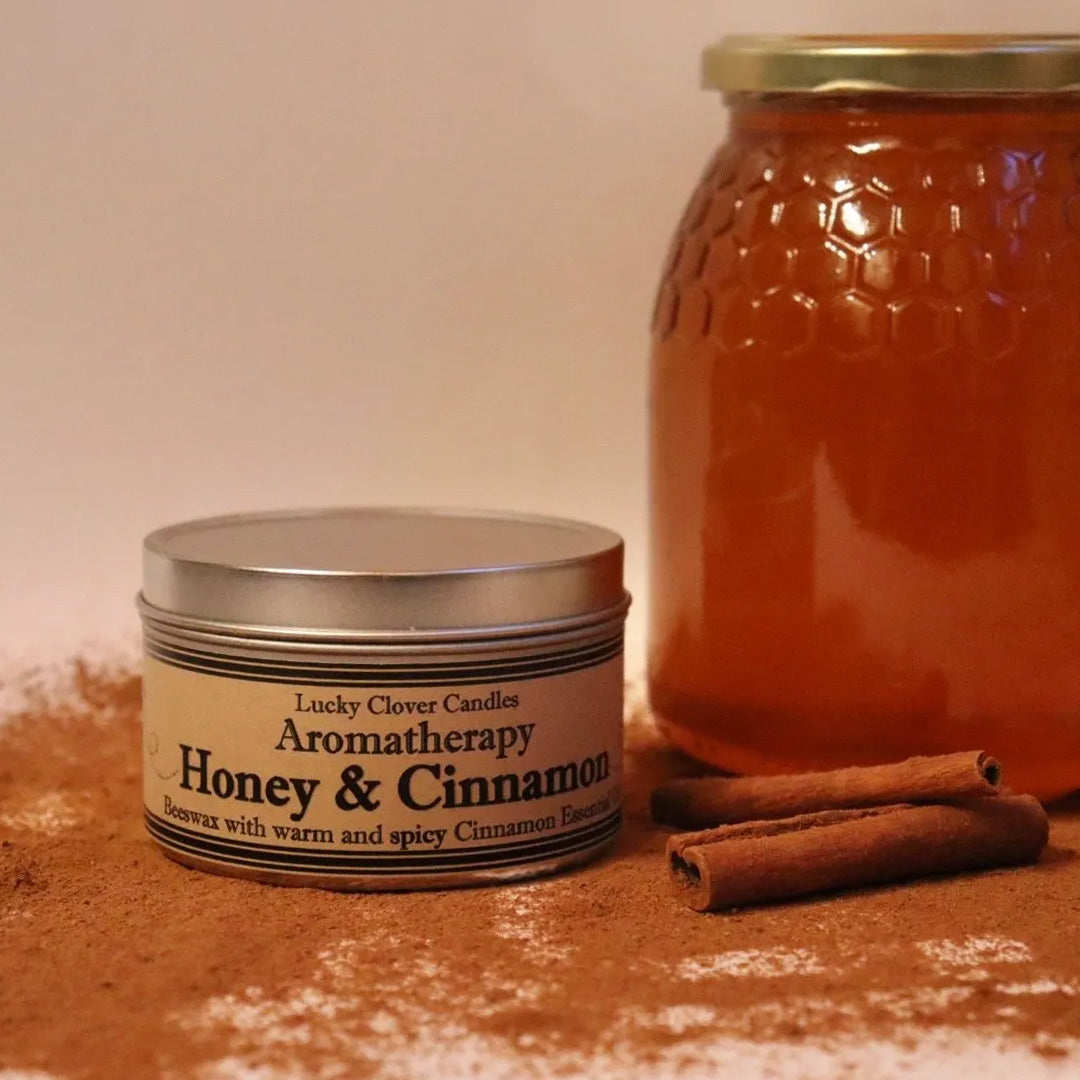 Aromatherapy Candle - Honey & Cinnamon